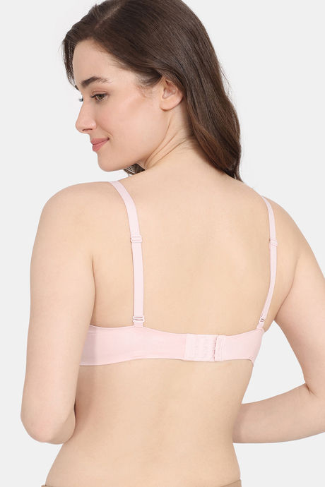 Zivame Marshmallow Padded Wired 3/4Th Coverage T-Shirt - Mary Rose — image 3